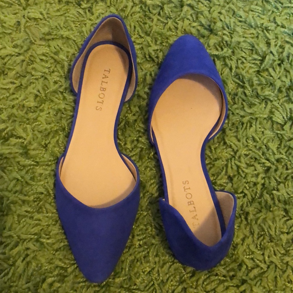 Talbots Edison Blue suede - Picture 3 of 6